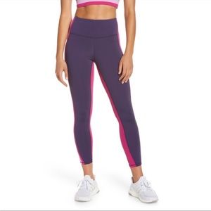 IVL Collective Engineered Stripe Athletic Legging Tight Purple Rhodinite-6